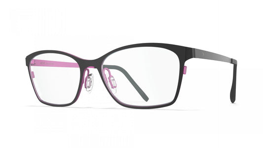 titanium cateye black glasses new york