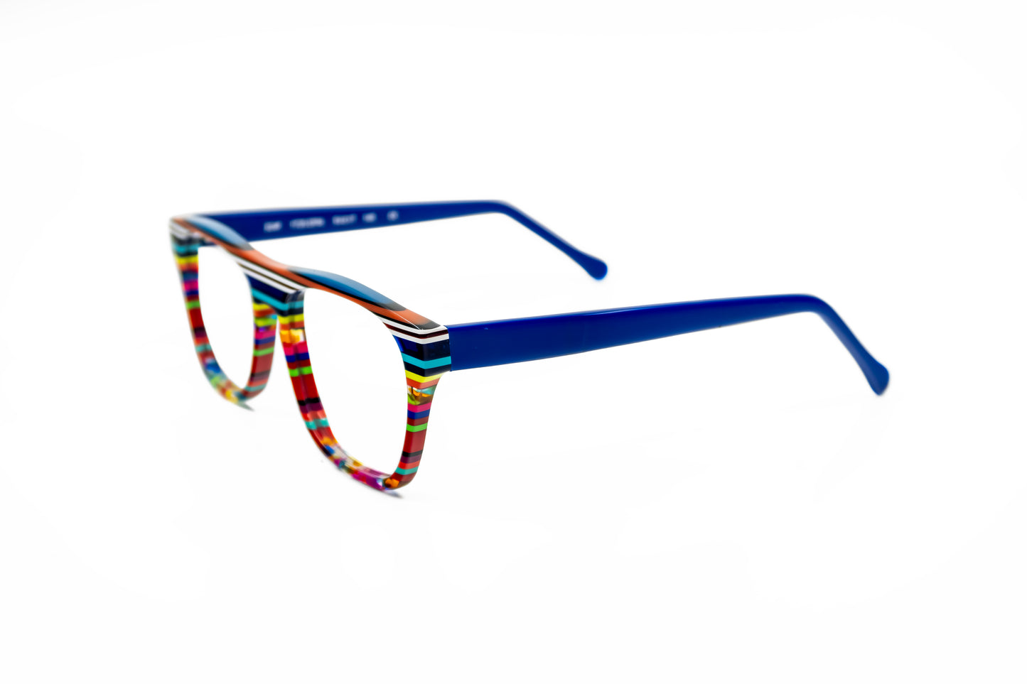 square colorful custom optical glasses New York