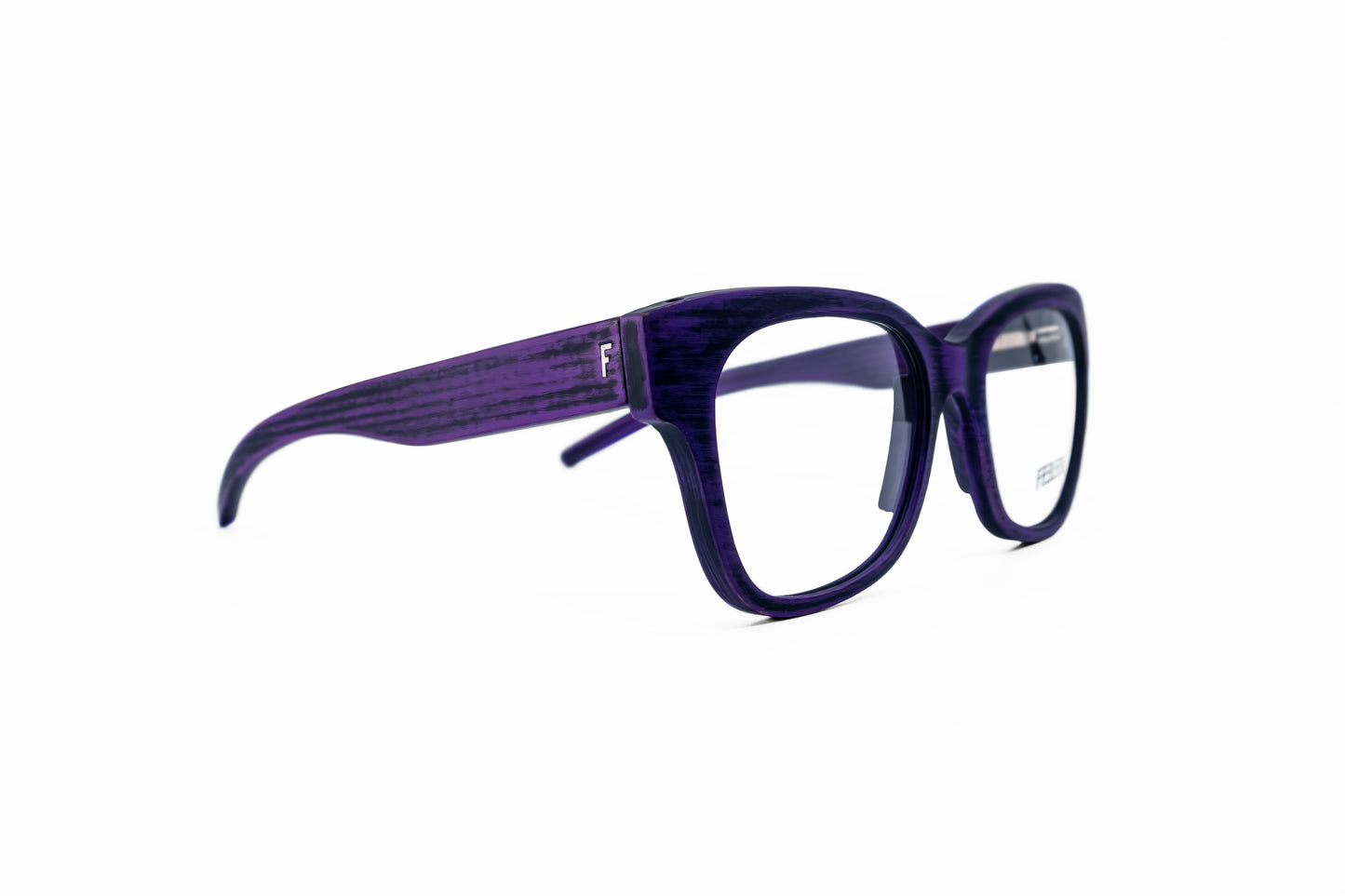 Parry by FEB31st wooden glasses purple
