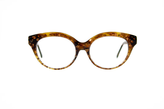 Cateye gold tortoise custom New york