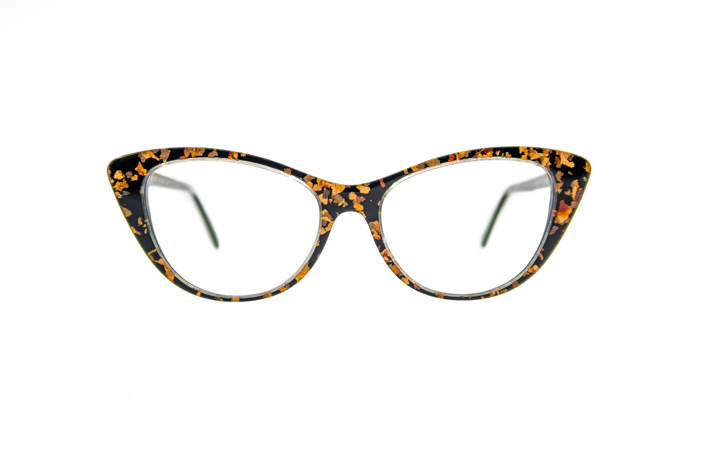 3066 La Bleu Cat-eye gold Glasses