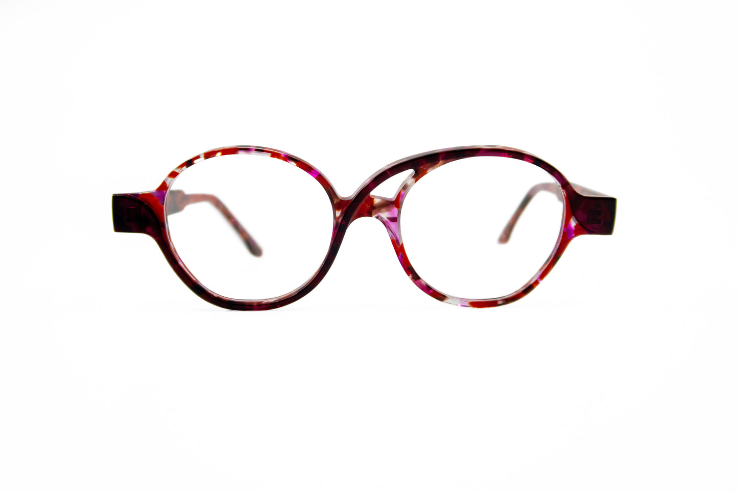 Azalee 6.0 red flowers Pierre eyeglasses