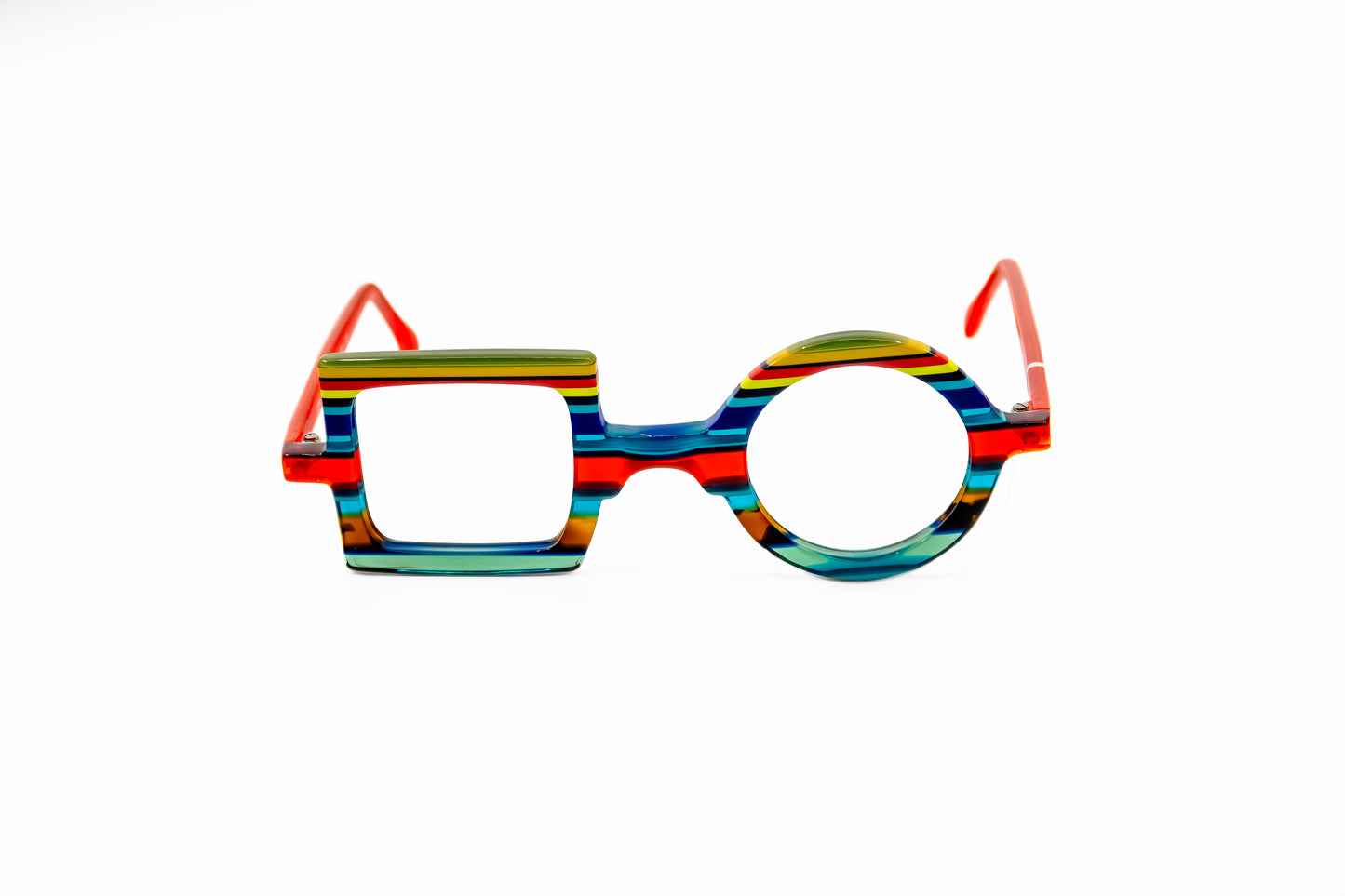 Square Round Custom colorful New York
