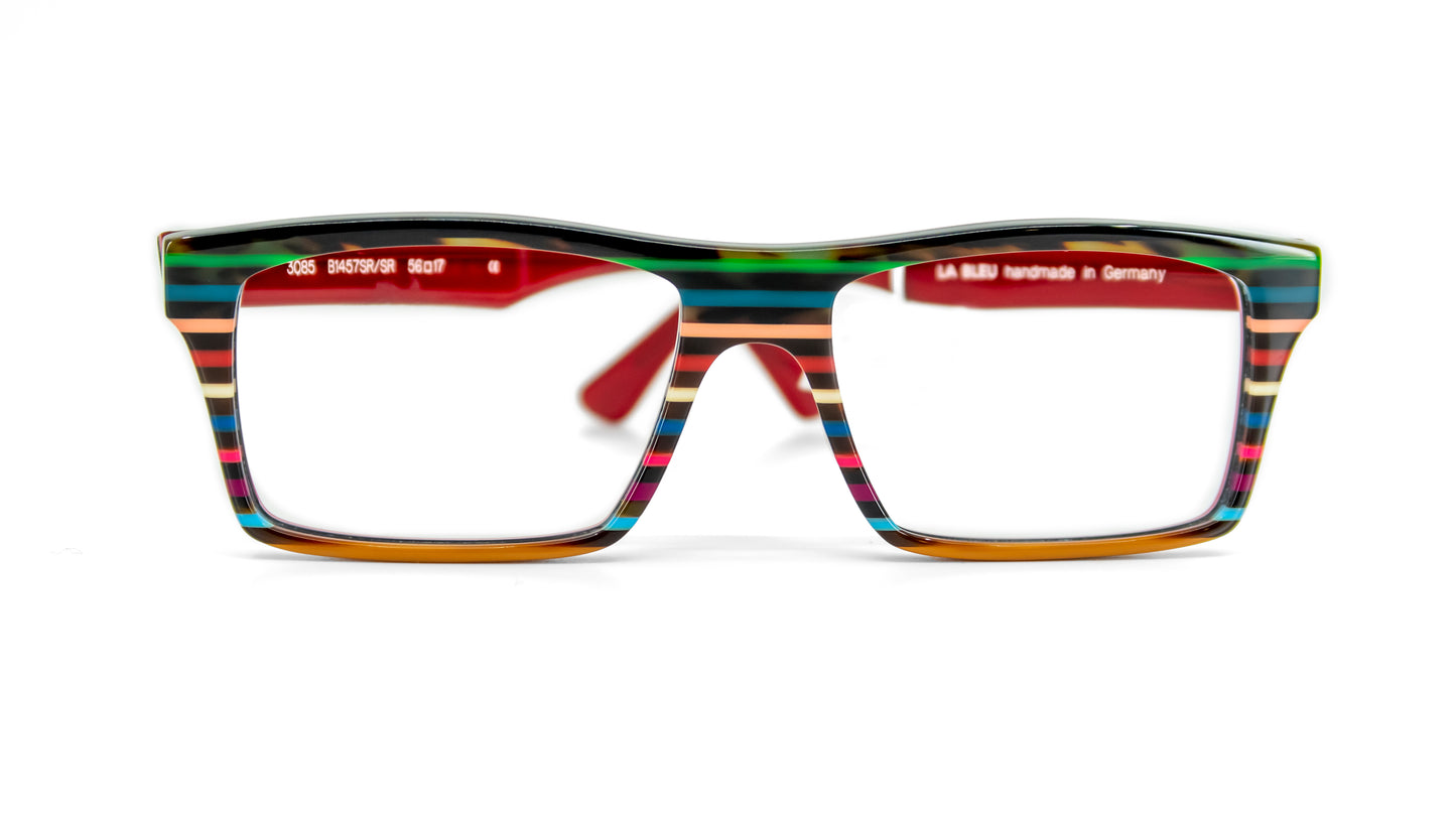 rectangular Custom colorful stripes unique New York