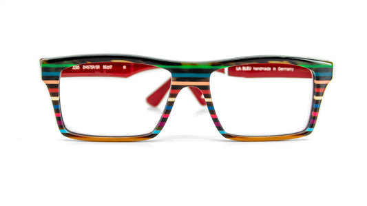 rectangular Custom colorful stripes unique New York