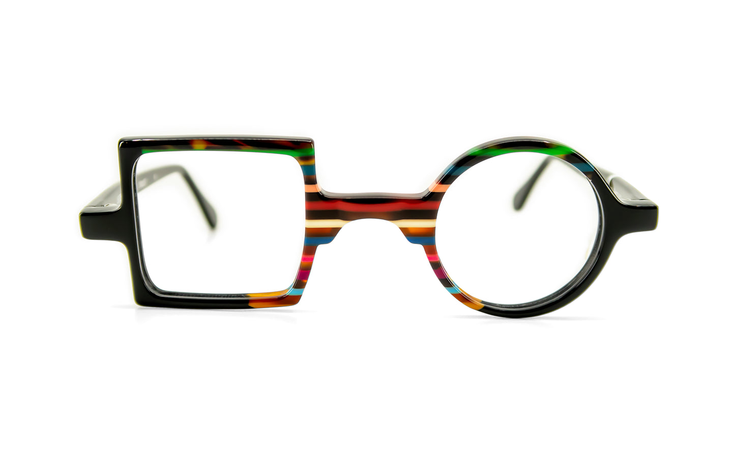 Square and Round 2653HK La Bleu Multi-Color Glasses