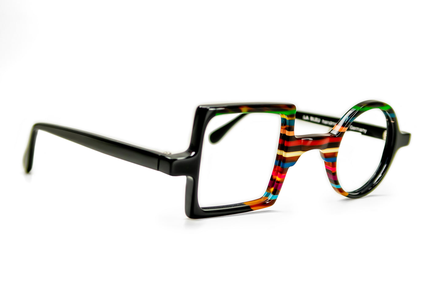 Square and Round 2653HK La Bleu Multi-Color Glasses