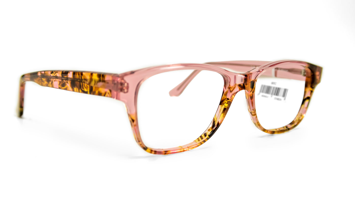 Rectangular 2610HA by La Bleu Frames Glasses