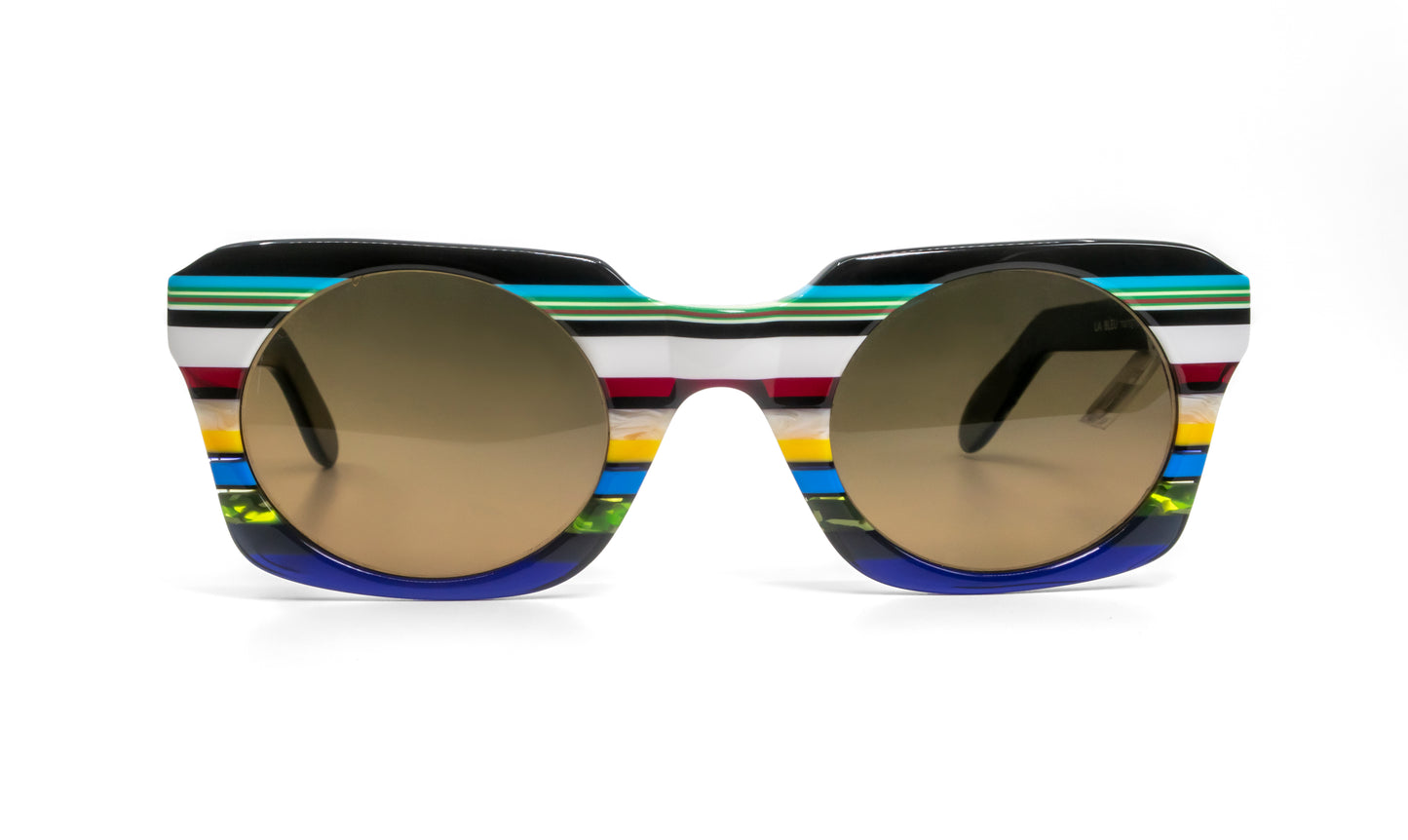Multi-shaped 2943 La Bleu Sunglasses
