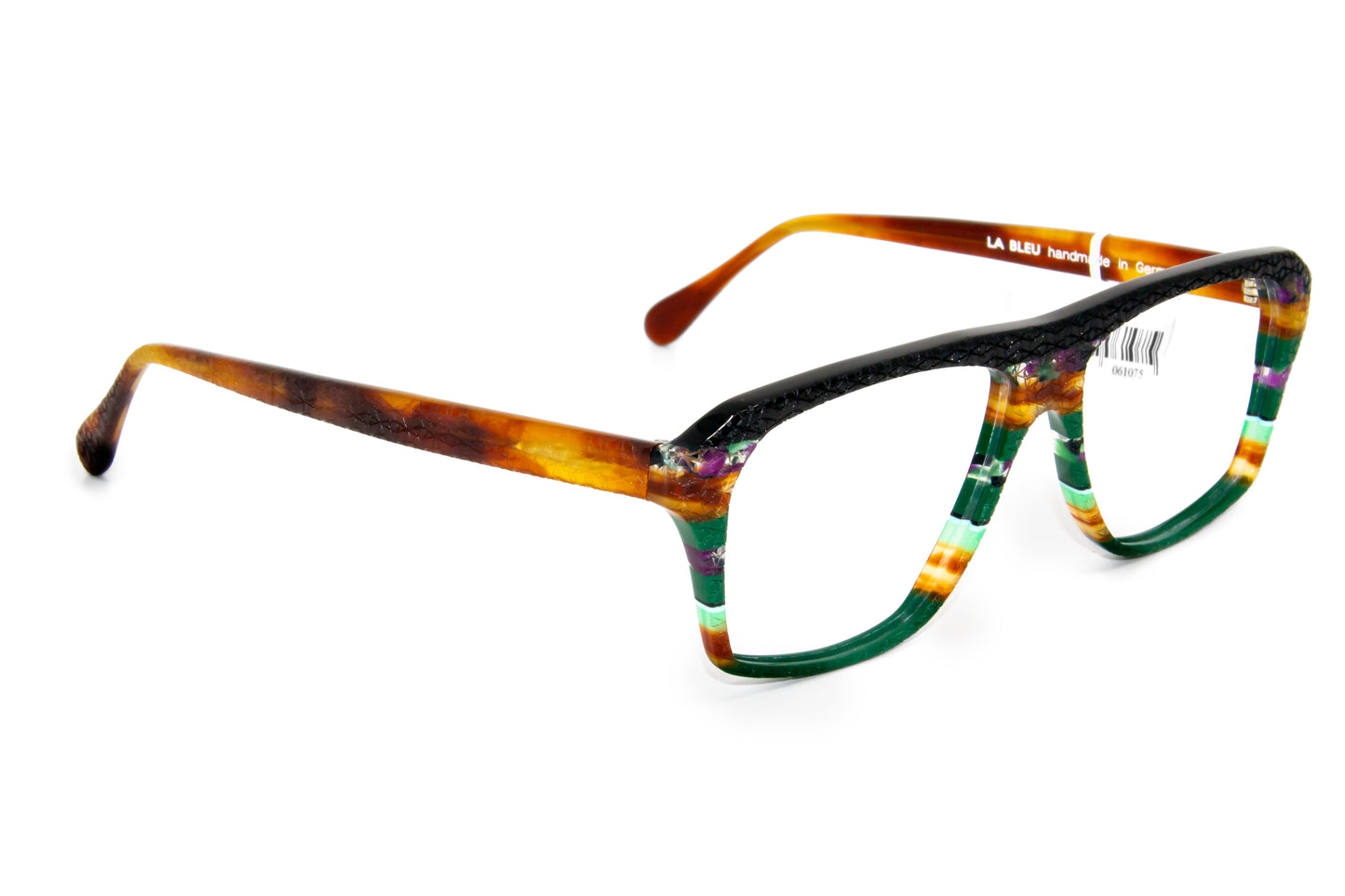 Rectangular 3019 by La Bleu Frames Glasses striped