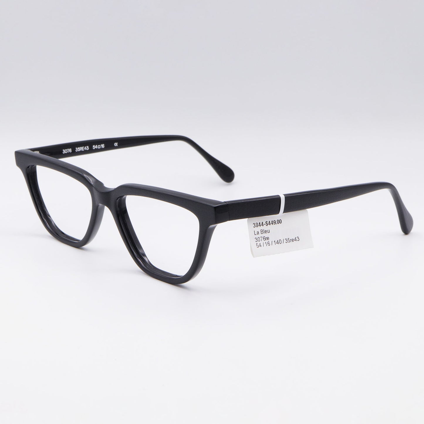 Rectangular 3076 by La Blue Black Textured