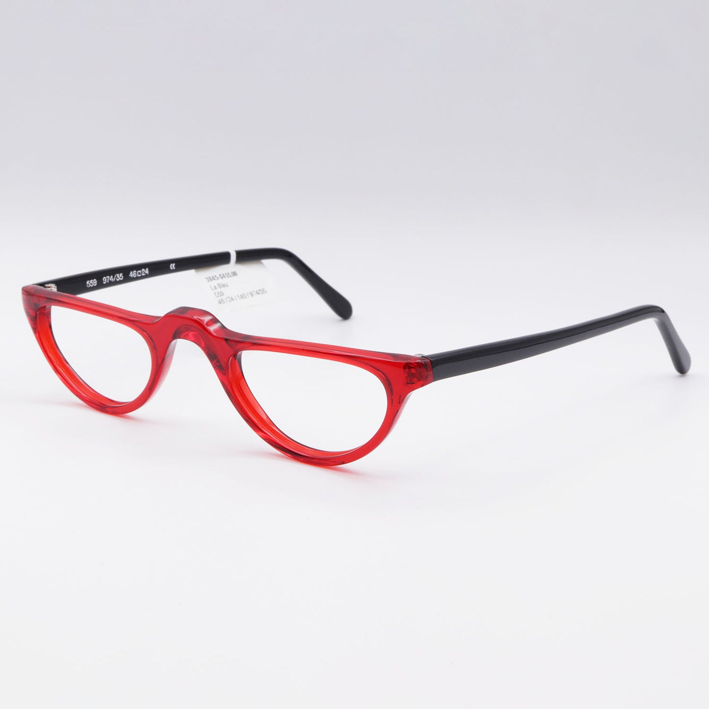 Half Eye 559 by La Bleu Red and Black