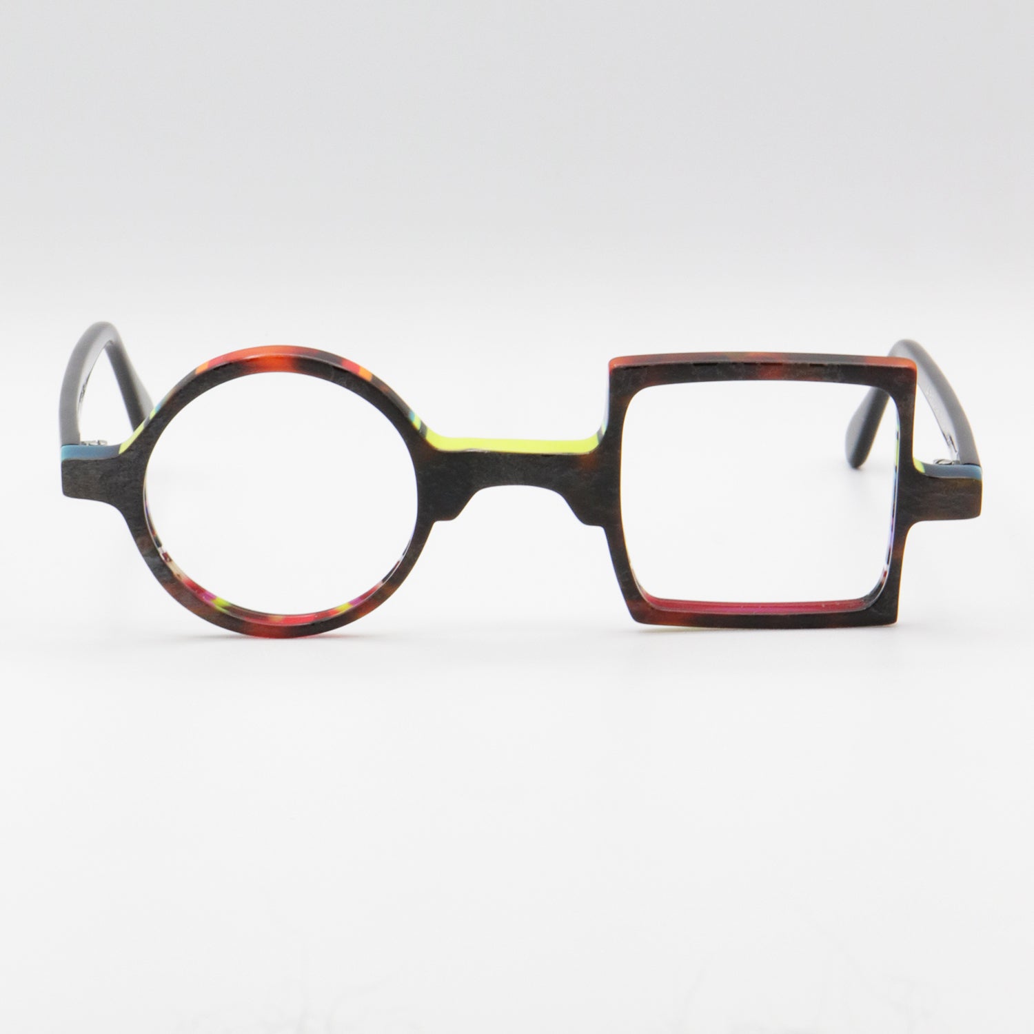 Square Glasses - Black and Colored Frames