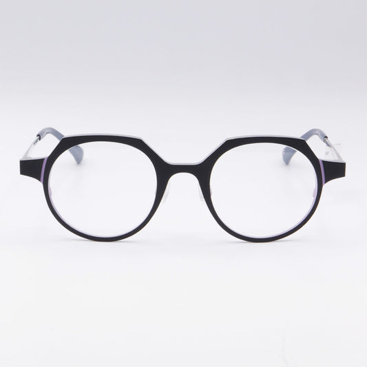 Wexler Rapp Black and Purple Frames Glasses