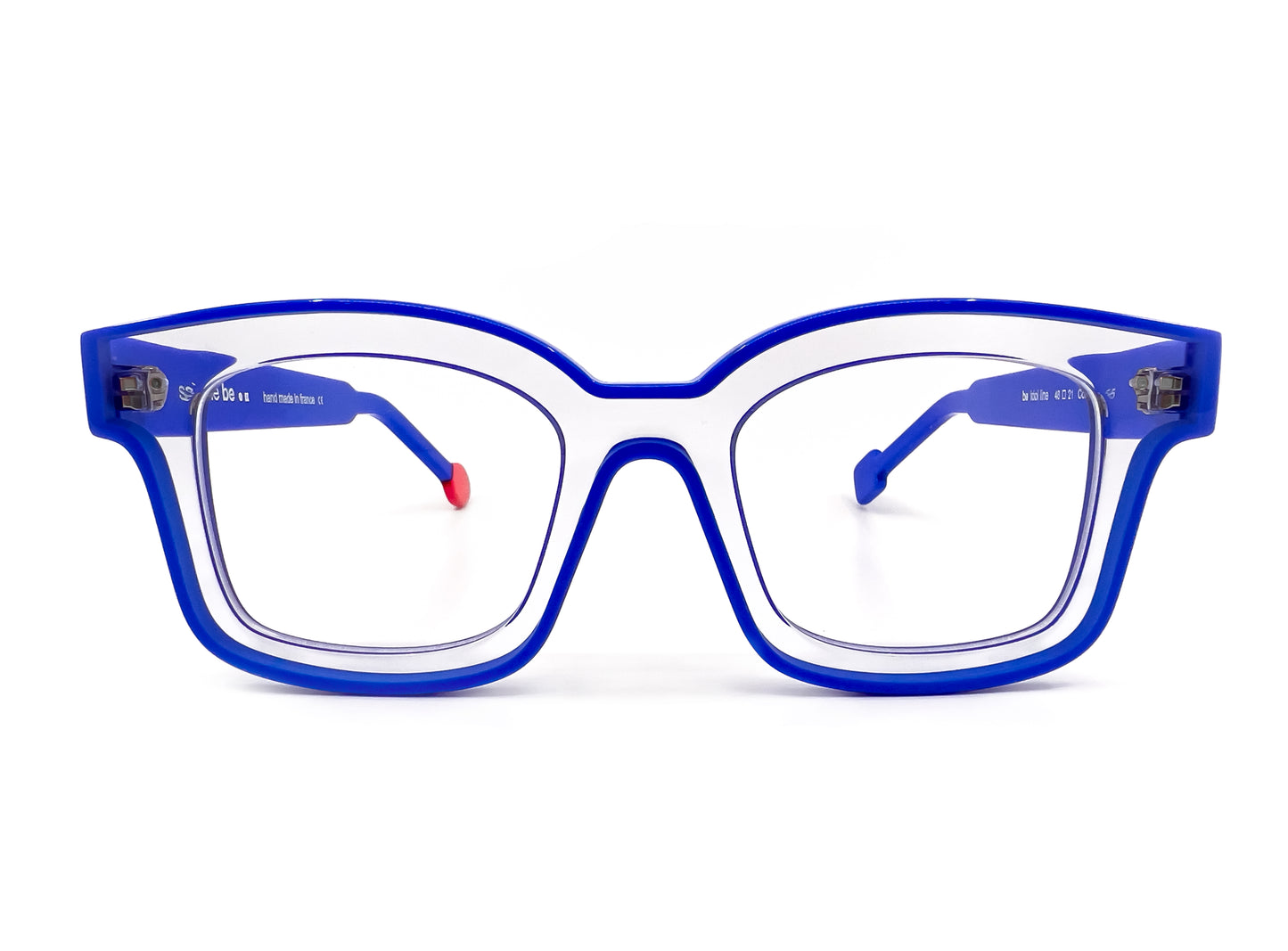 Glasses blue square new york