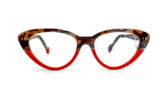 optical Cat-eye New York orange
