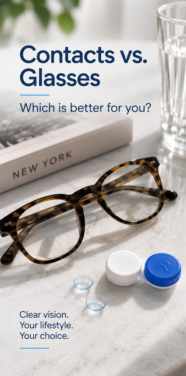Contacts vs. Glasses New York City
