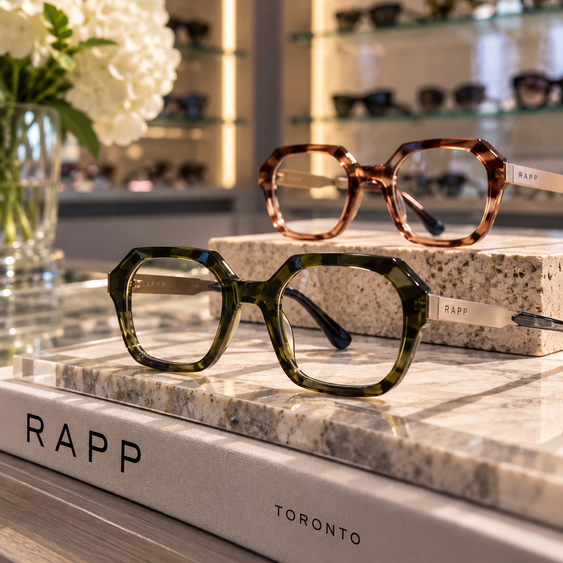 Rapp Glasses In NYC
