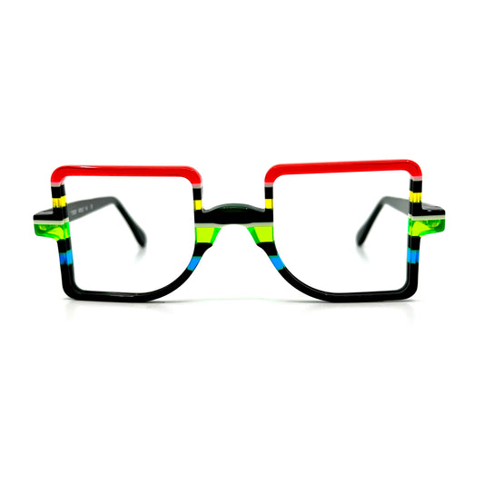 Square 3399 La Bleu Multi-Color Glasses