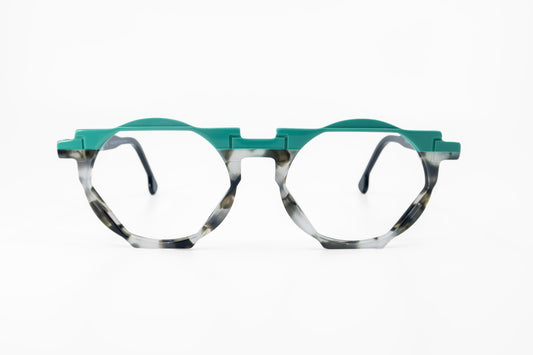 Herve ecaille gray Dzmitry Samal glasses
