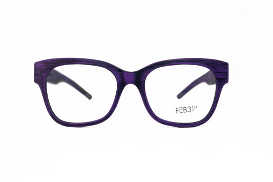 Parry by FEB31st wooden glasses purple