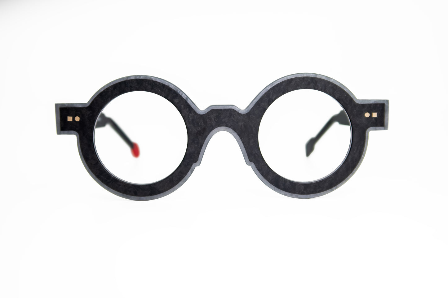 round gray optical glasses New York