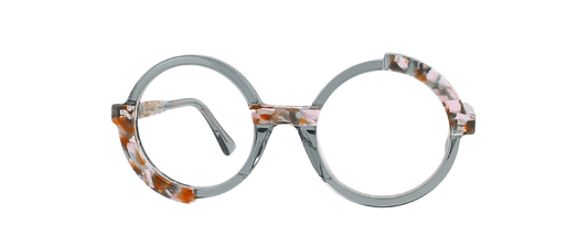 Habib Purple pink flowers Pierre Eyewear