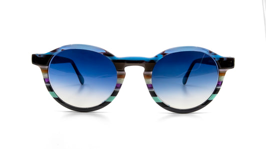 Round 2712 La Bleu Sunglasses