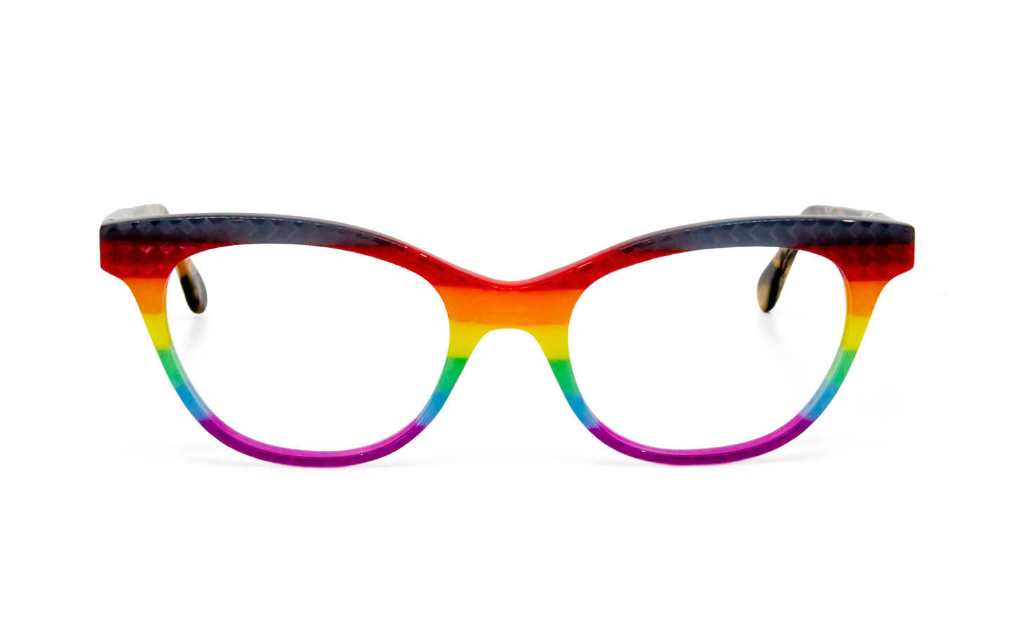 Cateye 2958  by La Bleu Frames Glasses striped
