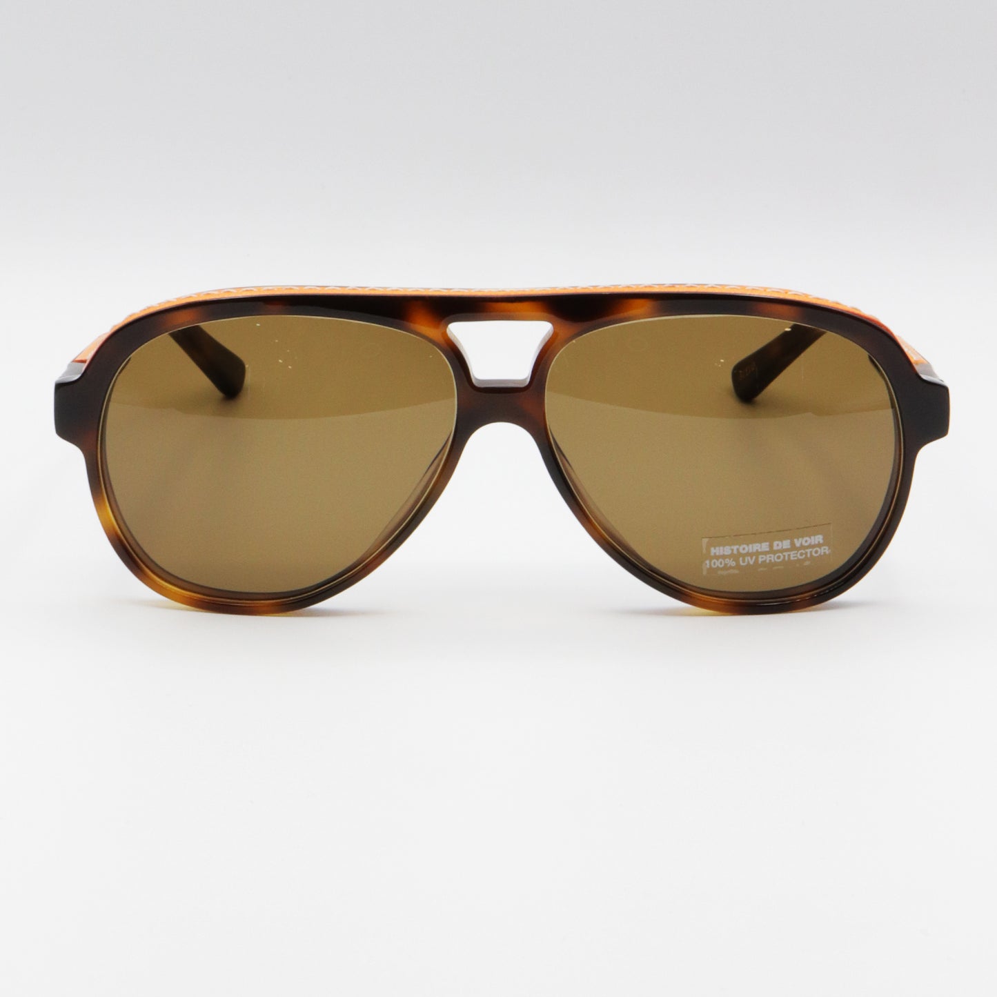 FIL7 Histoire De Voir Sunglasses Orange and Brown