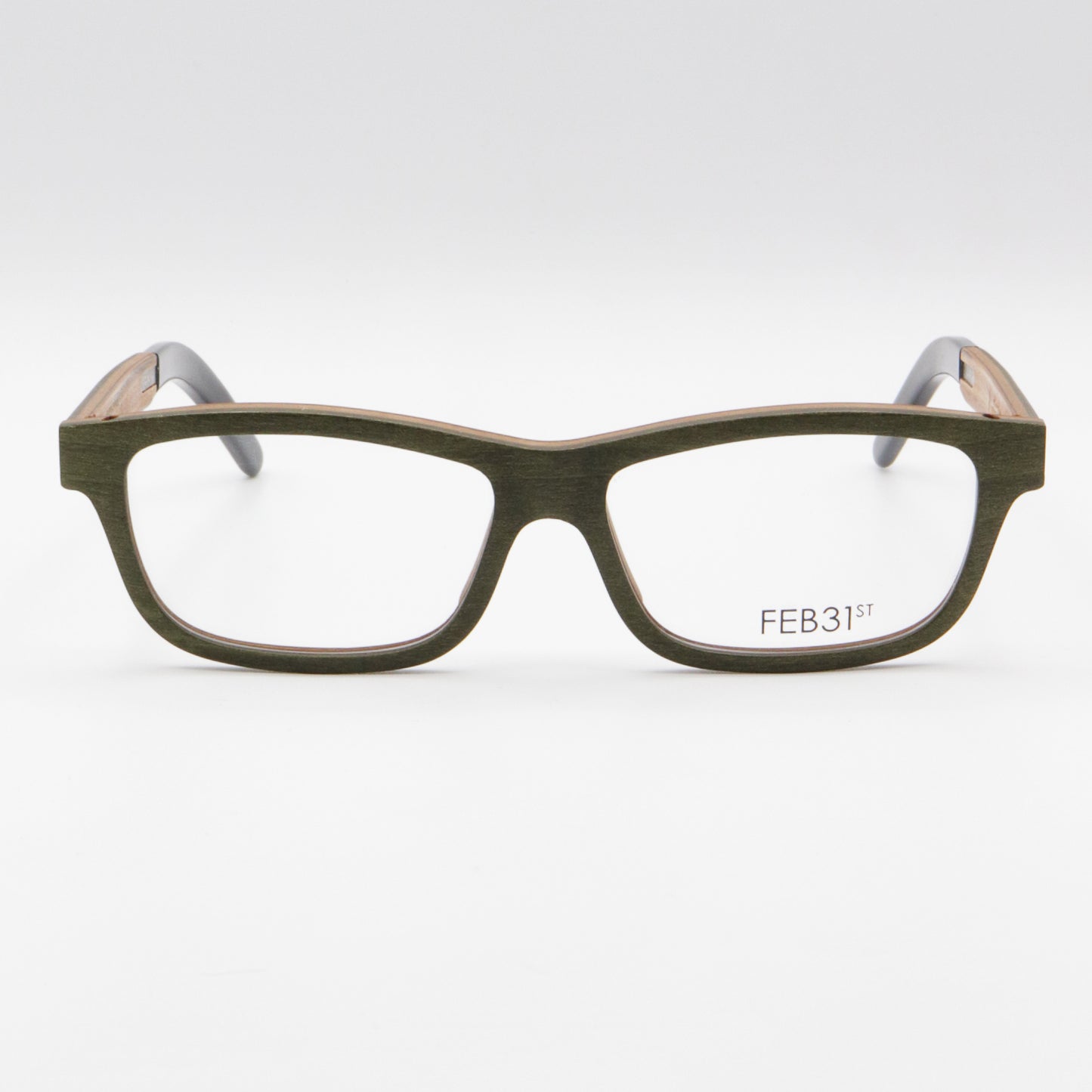 Apus Air by FEB31st wooden glasses Green and Beige