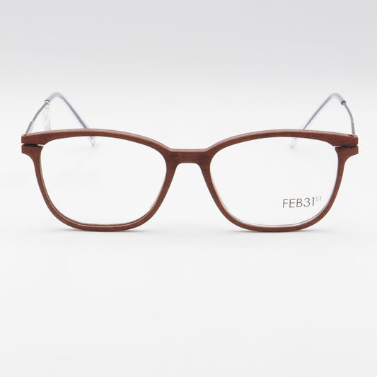 Virgo by FEB31st wooden glasses Brown and Blue