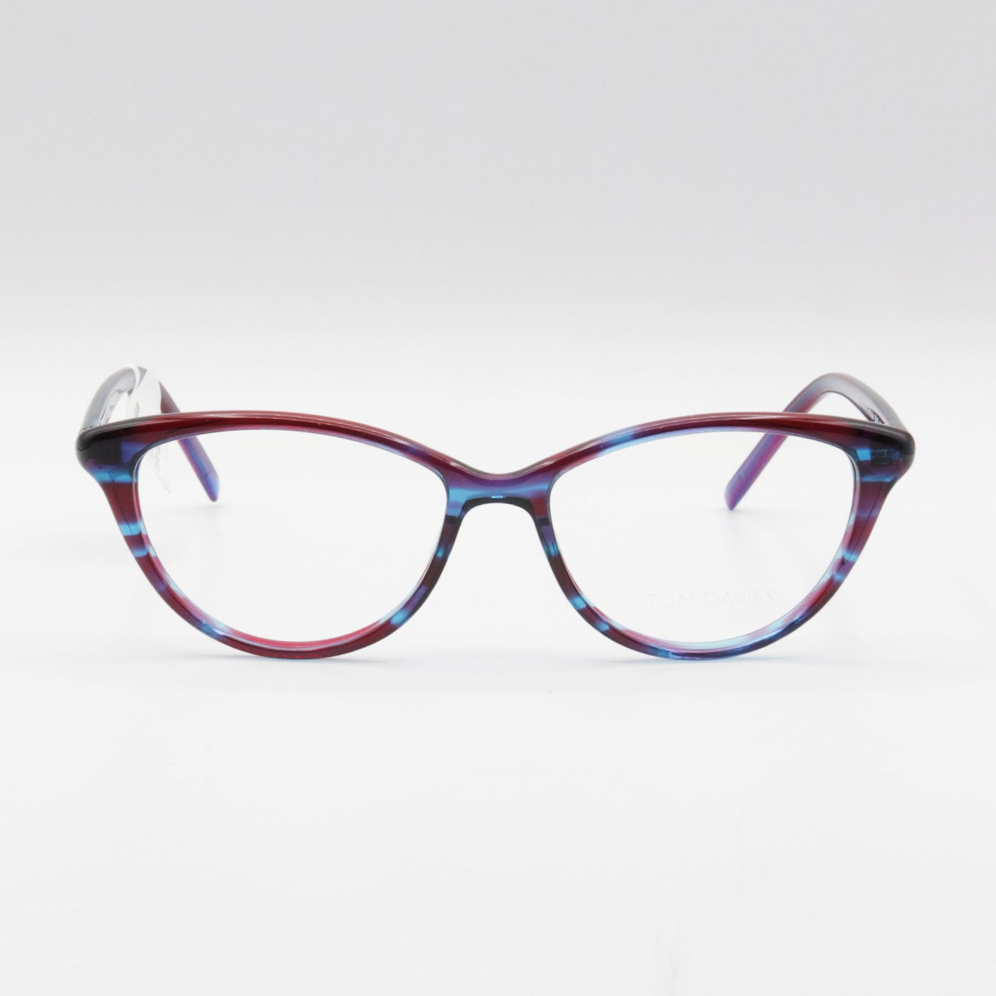 TD393 1018 Tom Davies Blue and Purple Optical Glasses